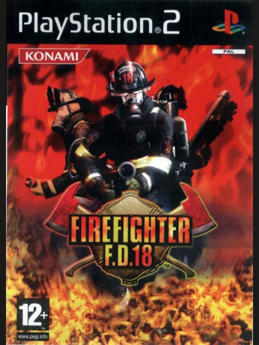 Jaquette face Firefighter F.D. 18