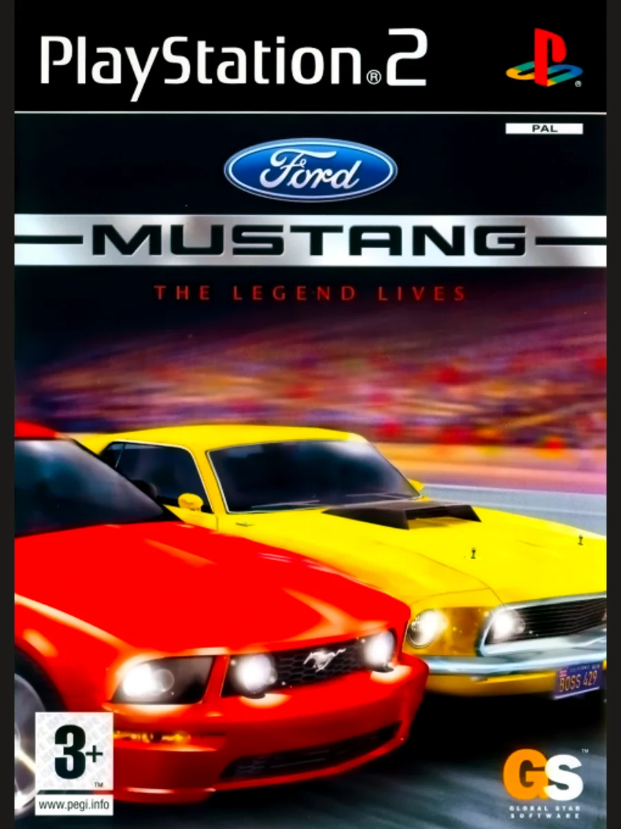 Jaquette face Ford Mustang: The Legend Lives