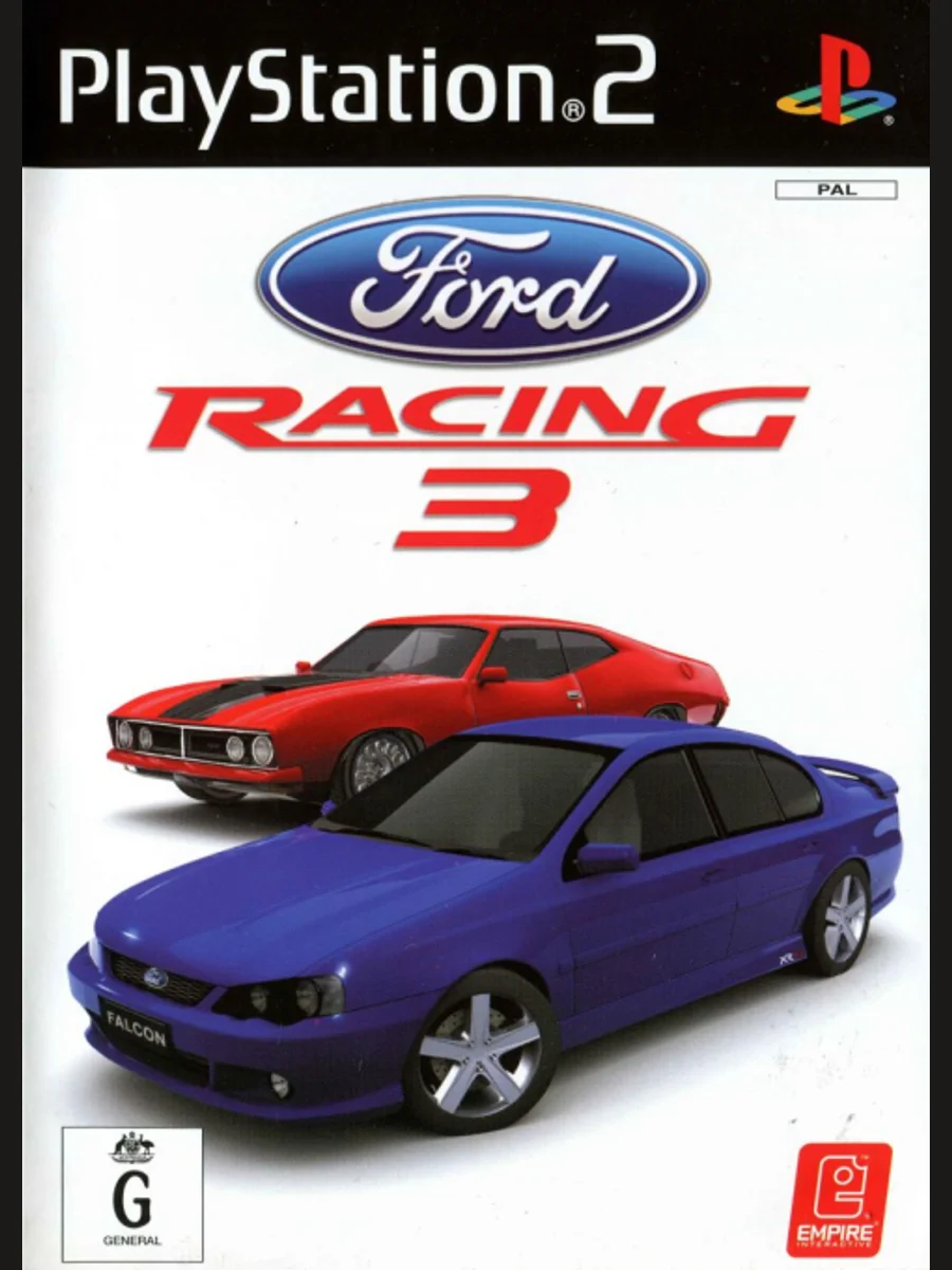 Jaquette face Ford Racing 3