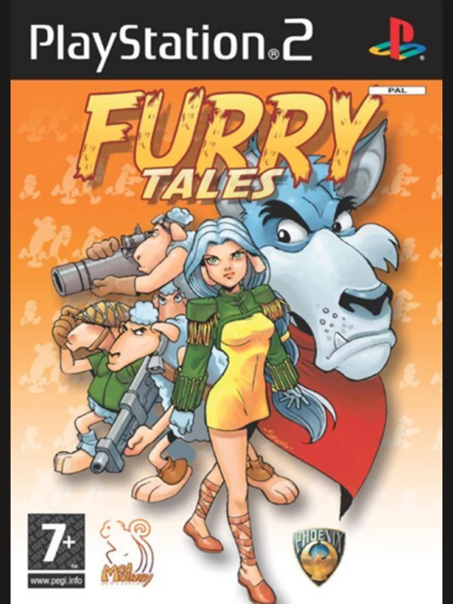 Jaquette face Furry Tales