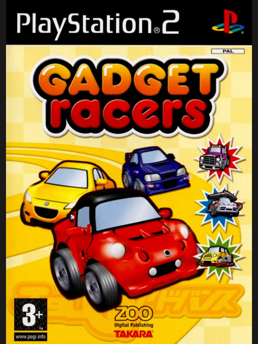 Jaquette face Gadget Racers
