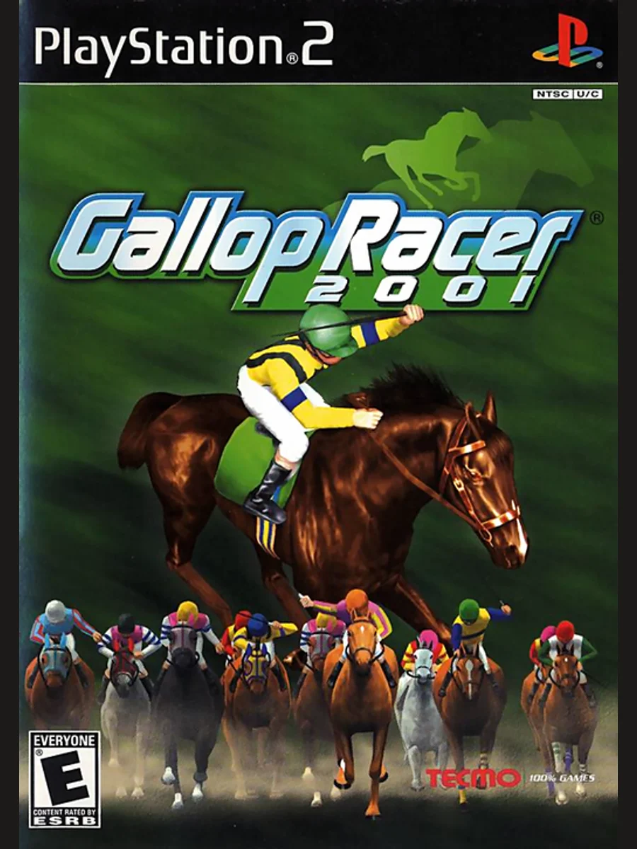 Jaquette face Gallop Racer 2001