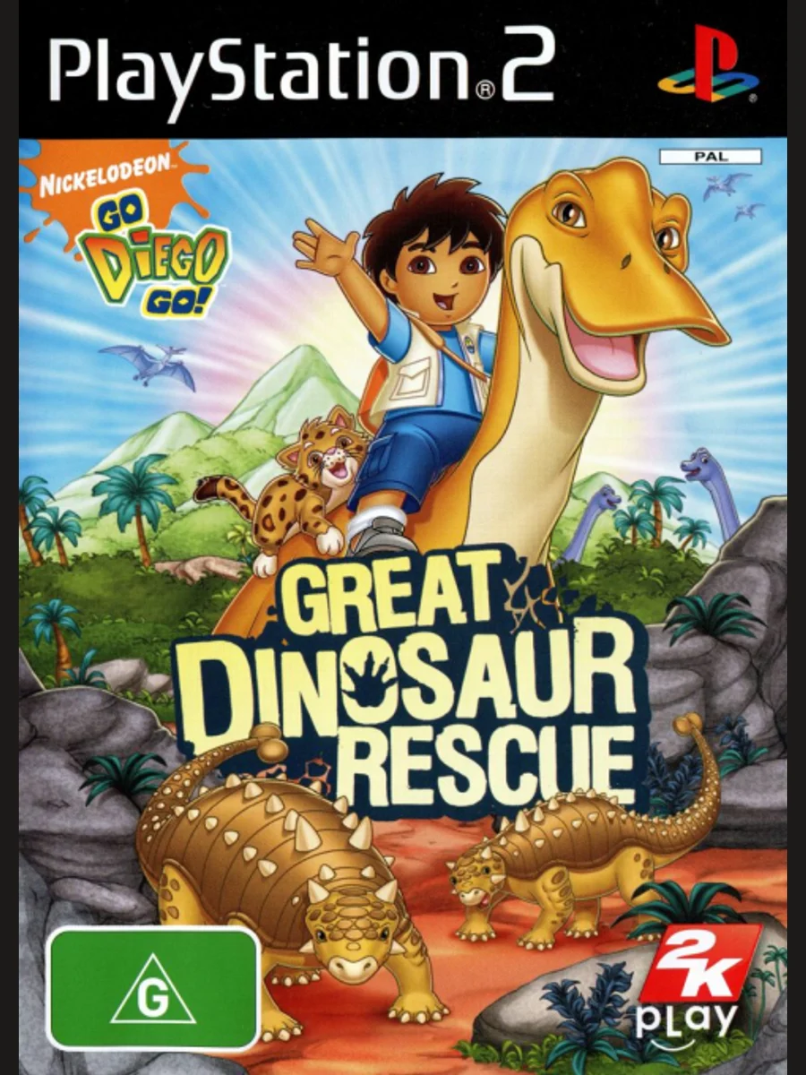 Jaquette face Go, Diego, Go! Great Dinosaur Rescue