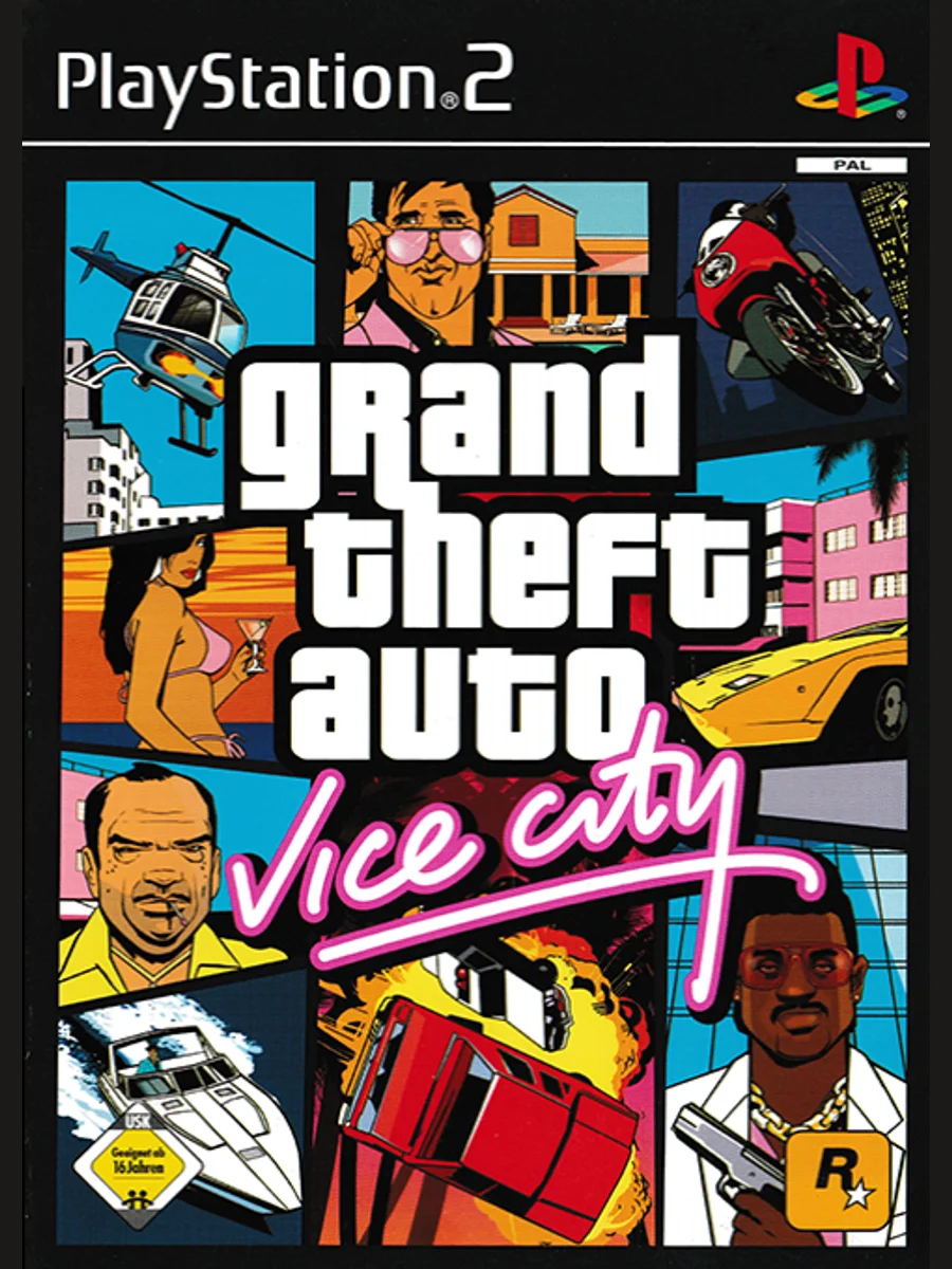 Jaquette face Grand Theft Auto: Vice City