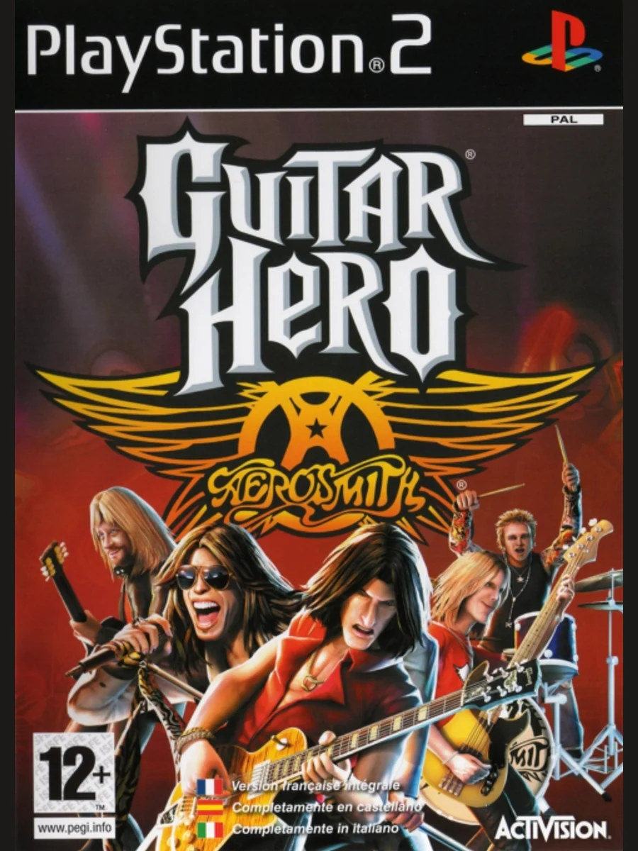 Jaquette face Guitar Hero: Aerosmith