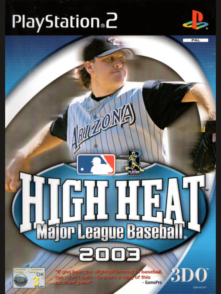 Jaquette face High Heat Major League Baseball 2003