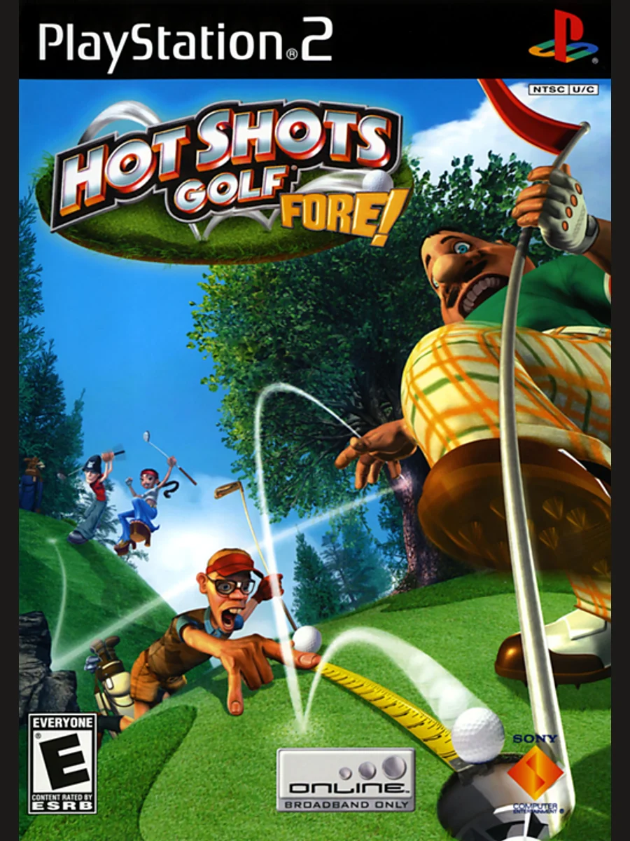 Jaquette face Hot Shots Golf Fore!