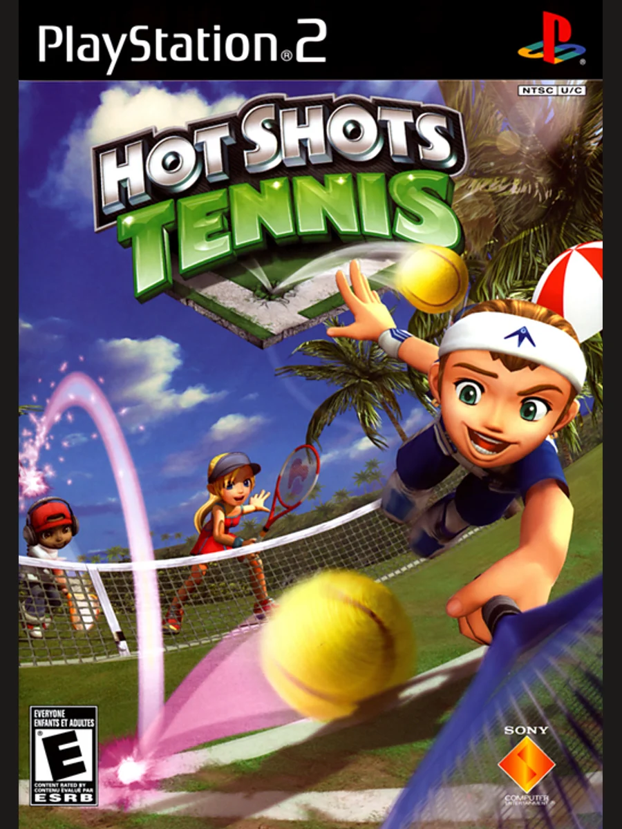Jaquette face Hot Shots Tennis