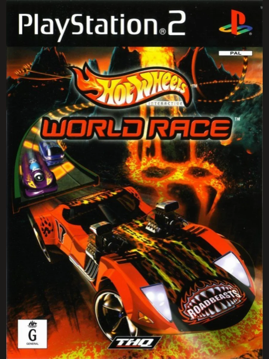 Jaquette face Hot Wheels World Race