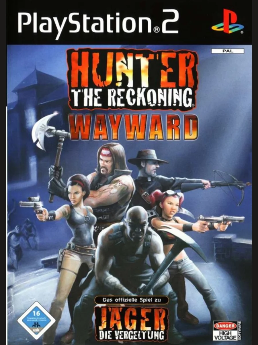 Jaquette face Hunter: The Reckoning: Wayward