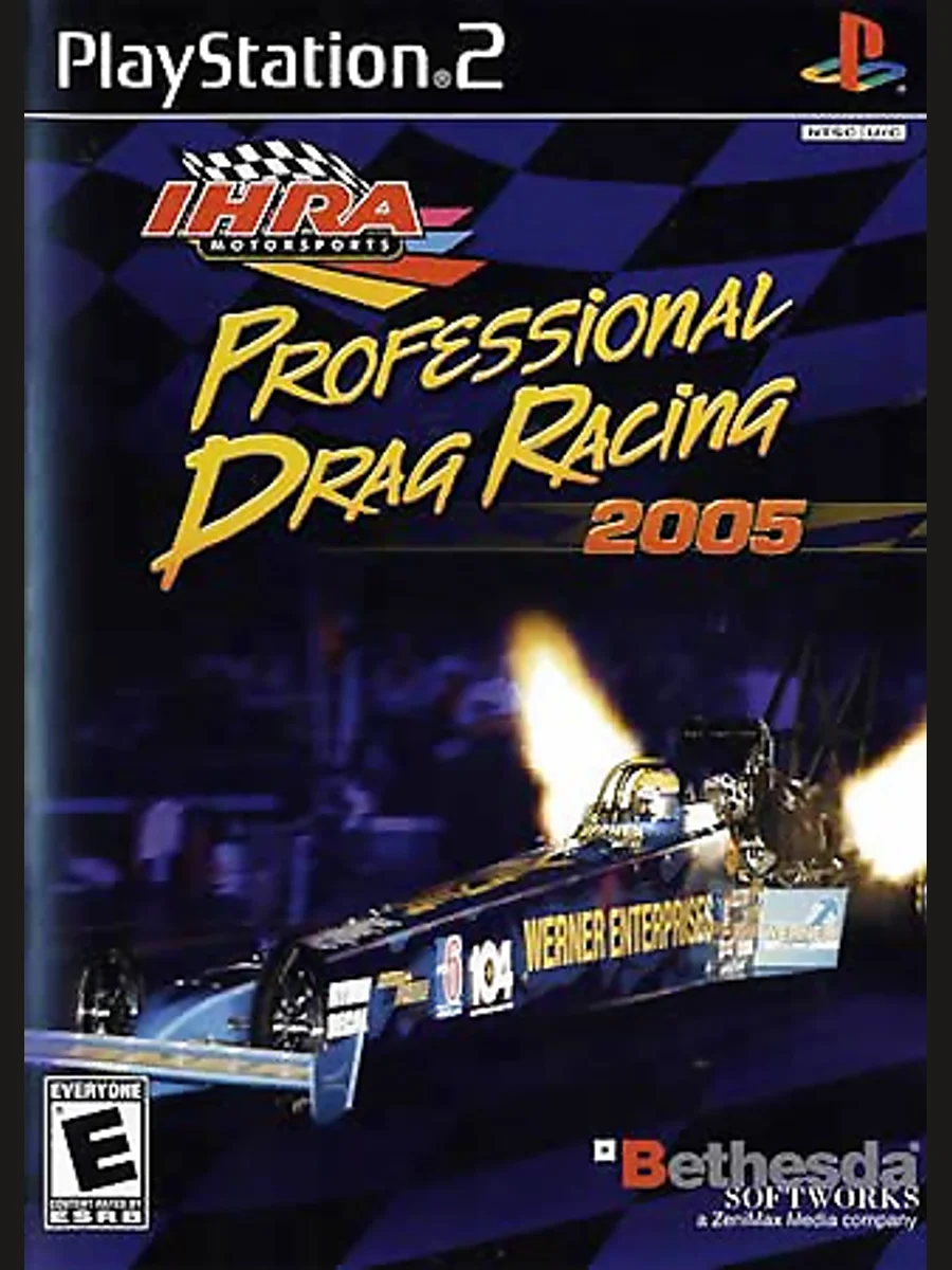 Jaquette face IHRA Professional Drag Racing 2005
