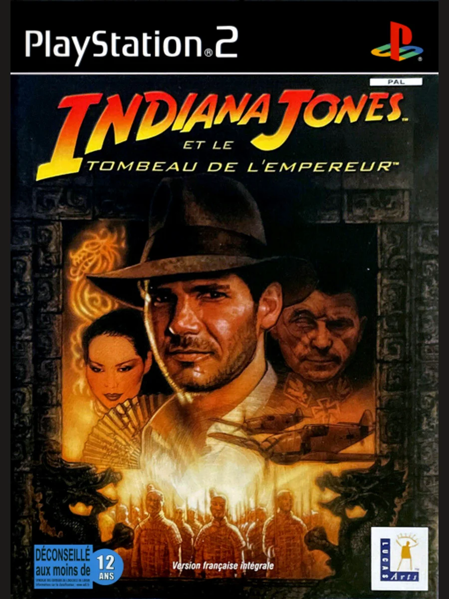 Jaquette face Indiana Jones and the Emperor's Tomb