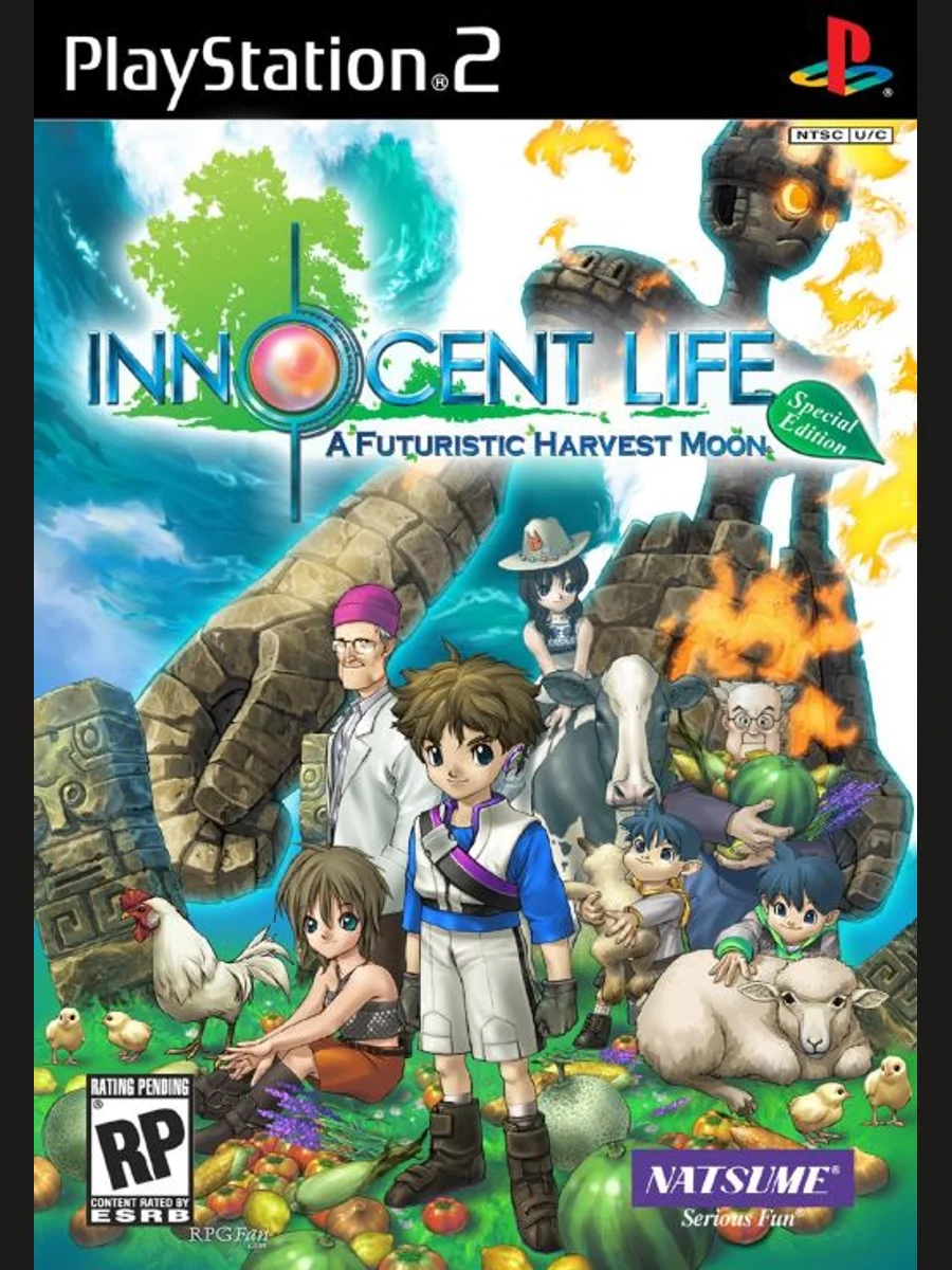 Jaquette face Innocent Life: A Futuristic Harvest Moon