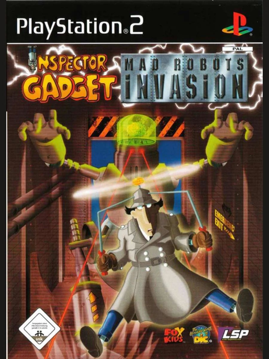 Jaquette face Inspector Gadget: Mad Robots Invasion
