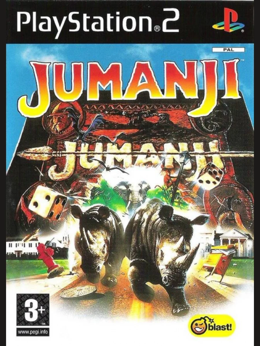 Jaquette face Jumanji