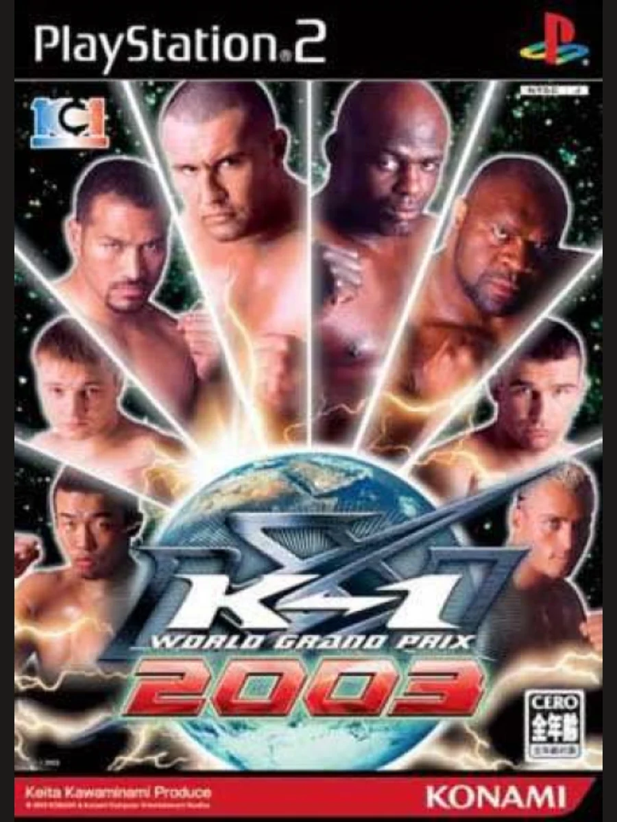 Jaquette face K-1 World Grand Prix 2003