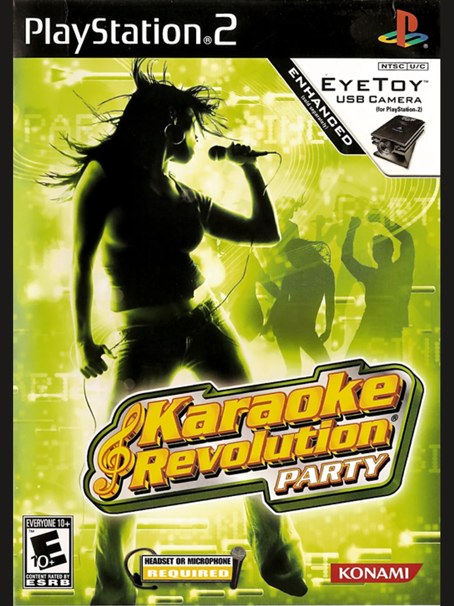 Jaquette face Karaoke Revolution Party