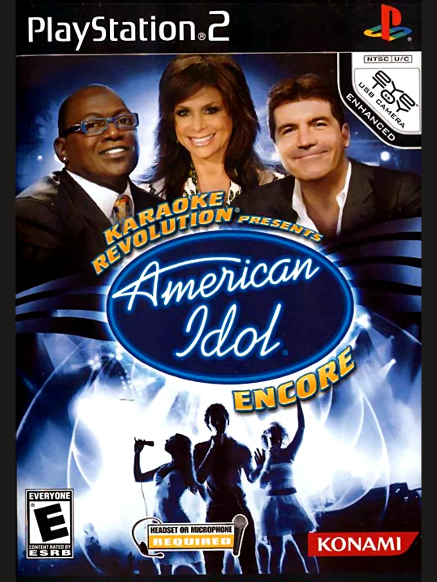 Jaquette face Karaoke Revolution Presents: American Idol Encore