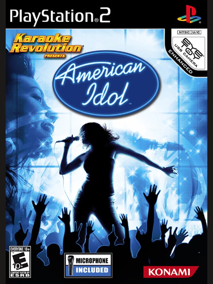 Jaquette face Karaoke Revolution Presents: American Idol