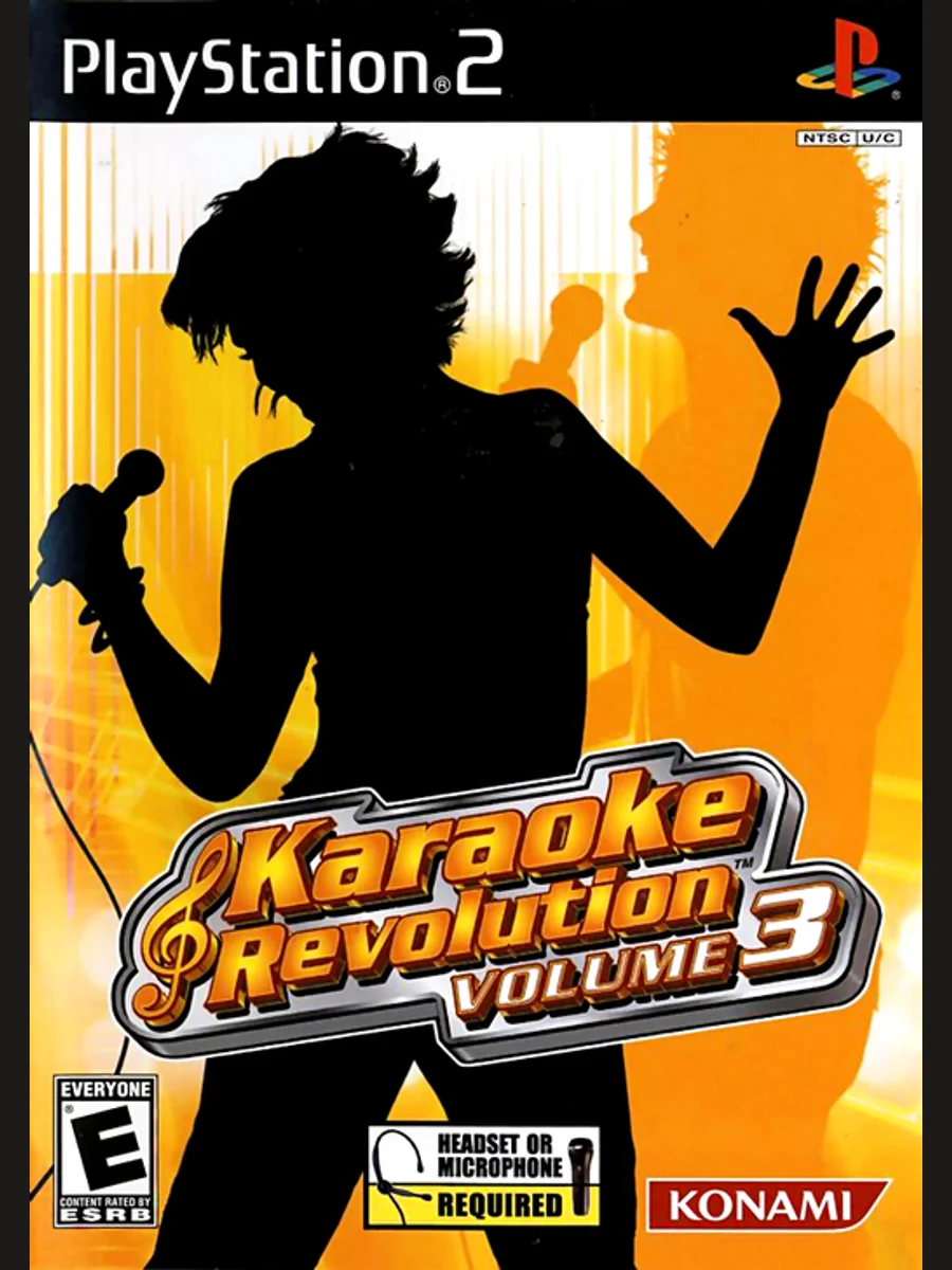 Jaquette face Karaoke Revolution Volume 3