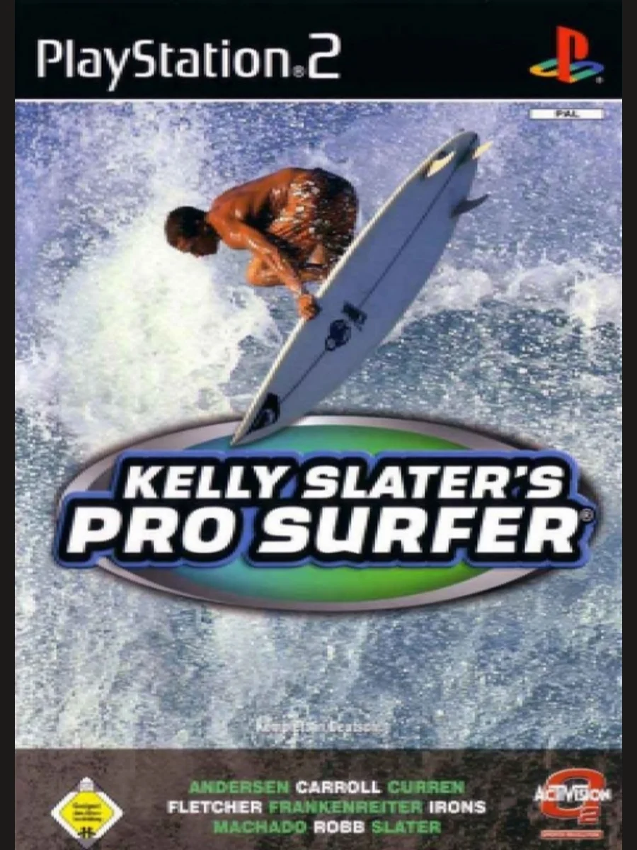 Jaquette face Kelly Slater's Pro Surfer