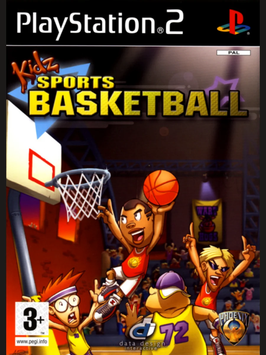 Jaquette face Kidz Sports Basketball