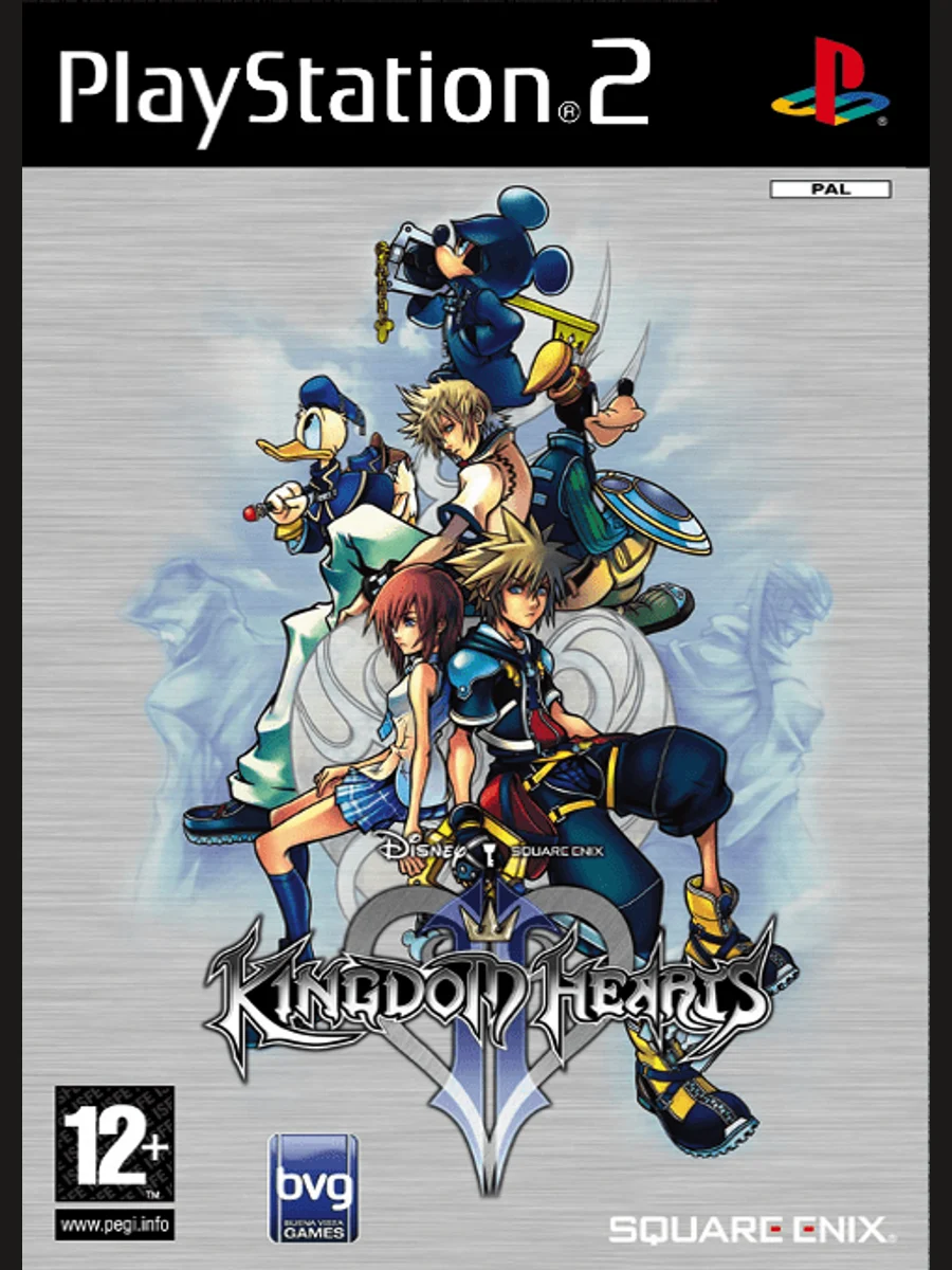 Jaquette face Kingdom Hearts II