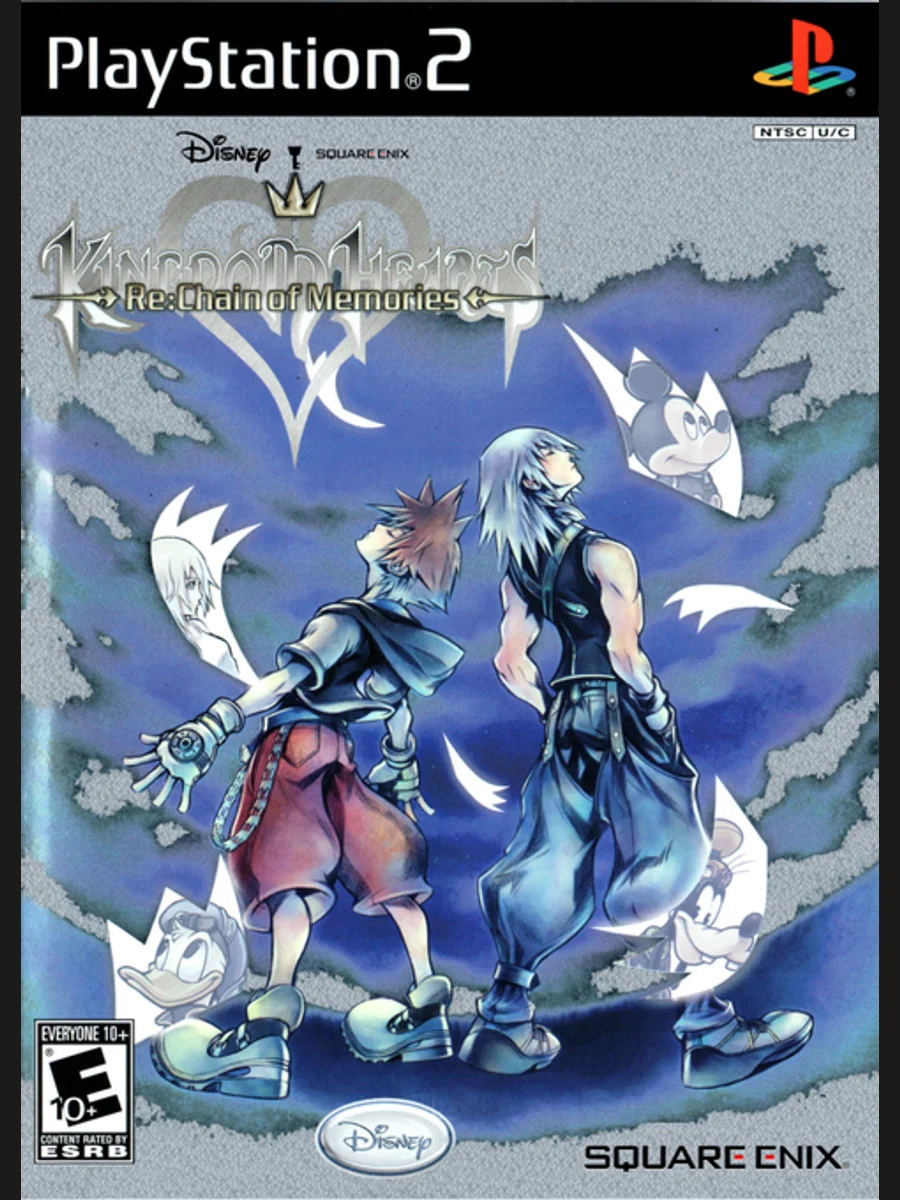 Jaquette face Kingdom Hearts Re:Chain of Memories
