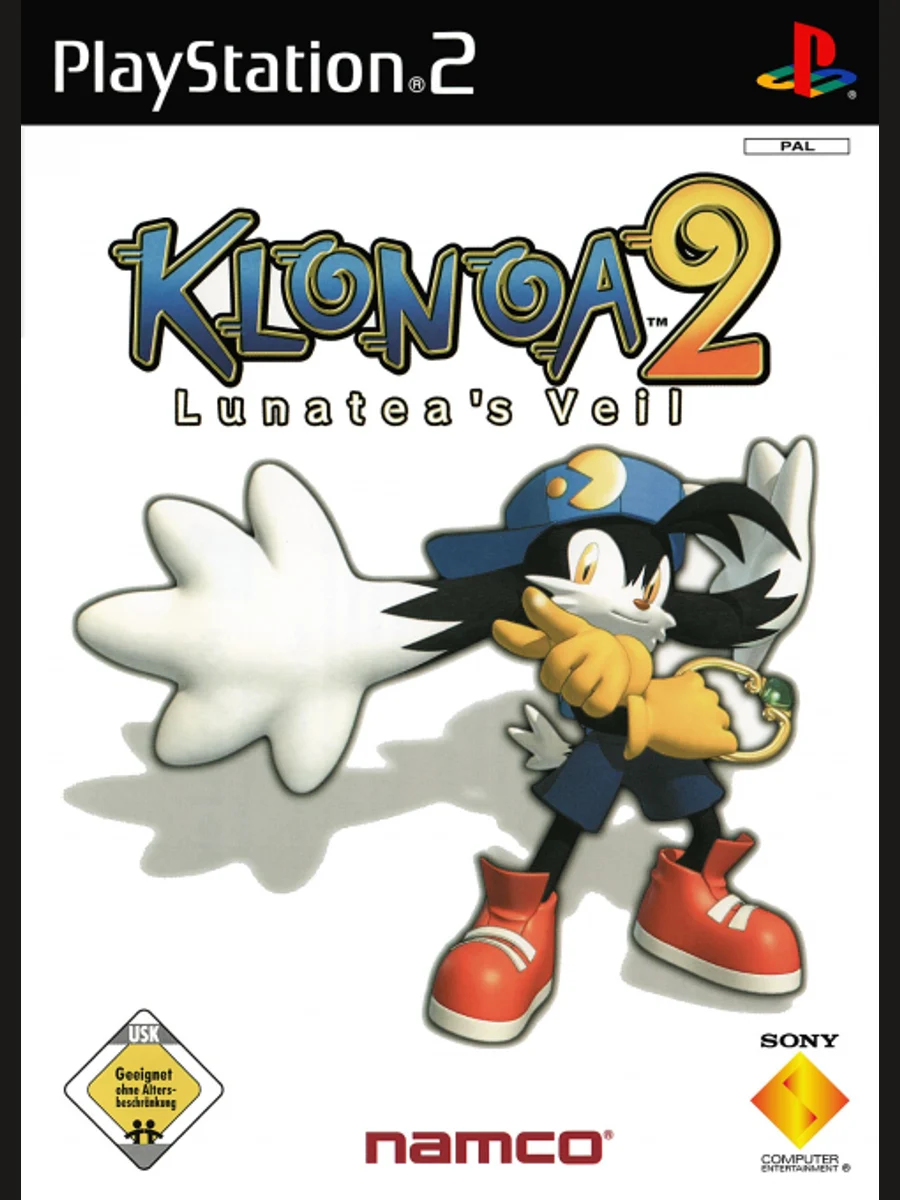 Jaquette face Klonoa 2: Lunatea's Veil