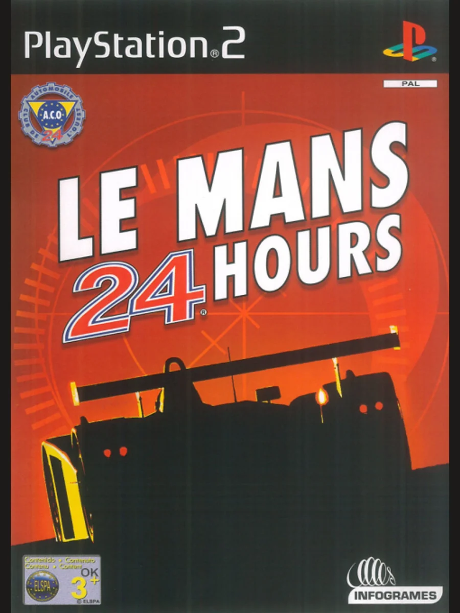 Jaquette face Le Mans 24 Hours