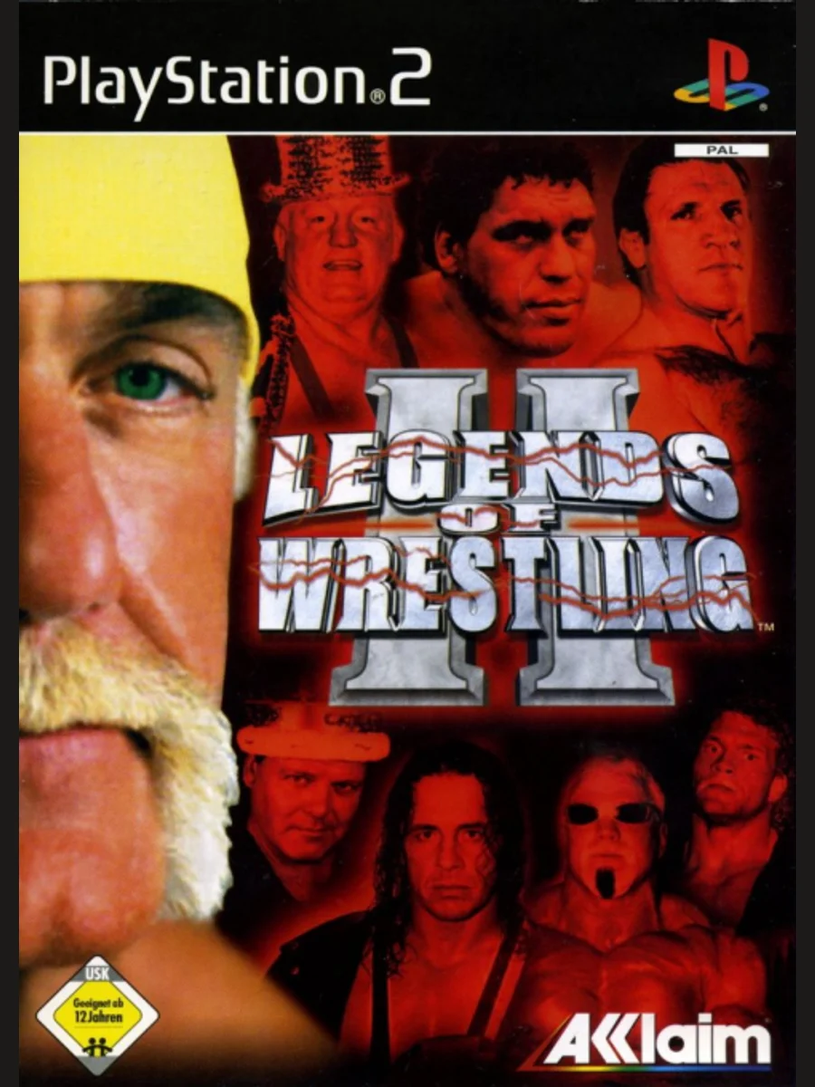 Jaquette face Legends of Wrestling II