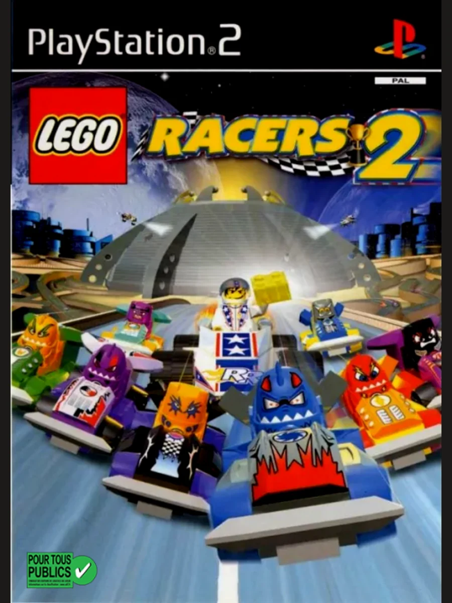 Jaquette face Lego Racers 2