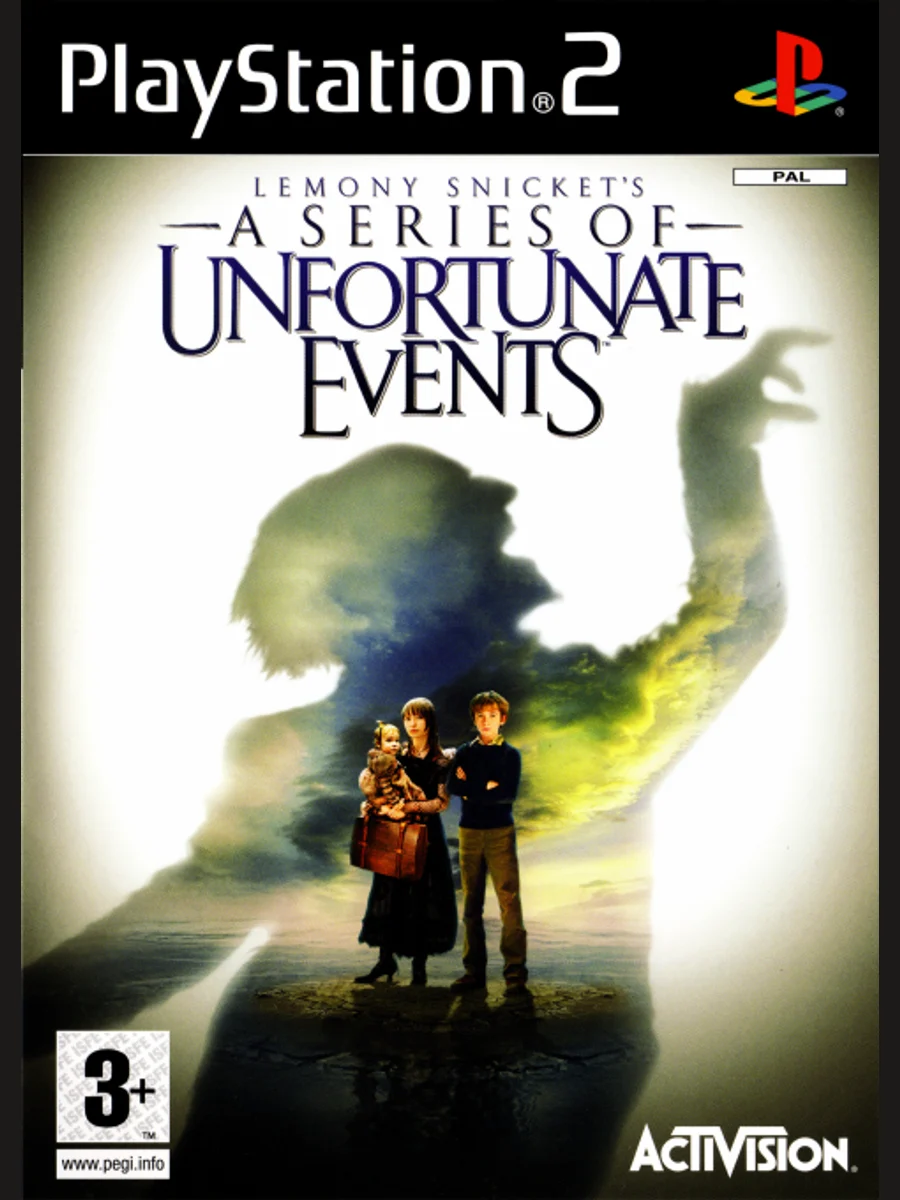 Jaquette face Lemony Snicket's A Series of Unfortunate Events