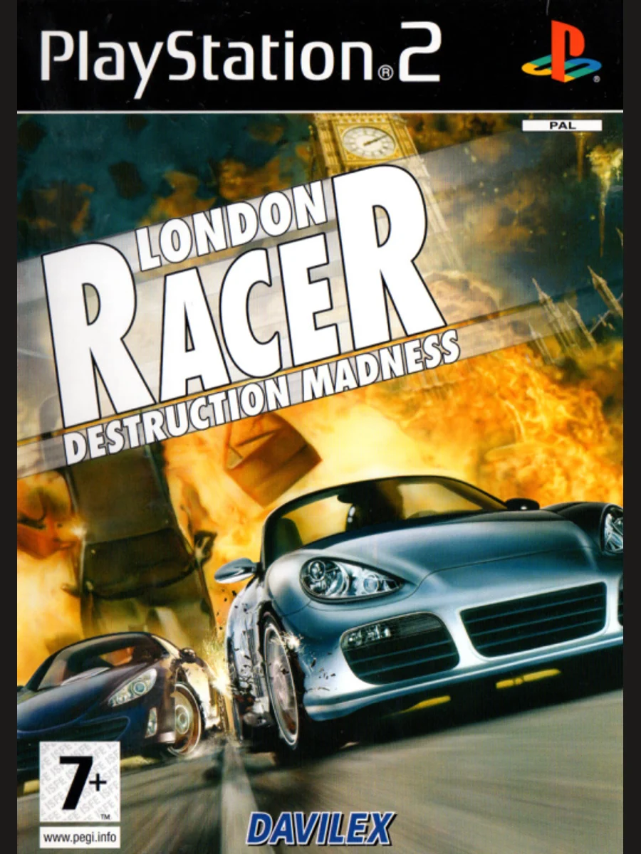 Jaquette face London Racer: Destruction Madness