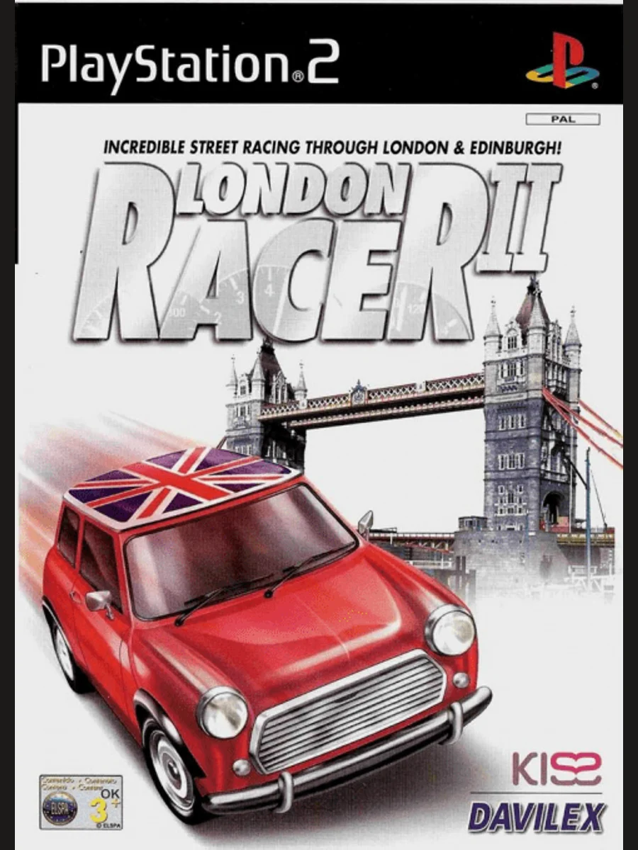 Jaquette face London Racer II
