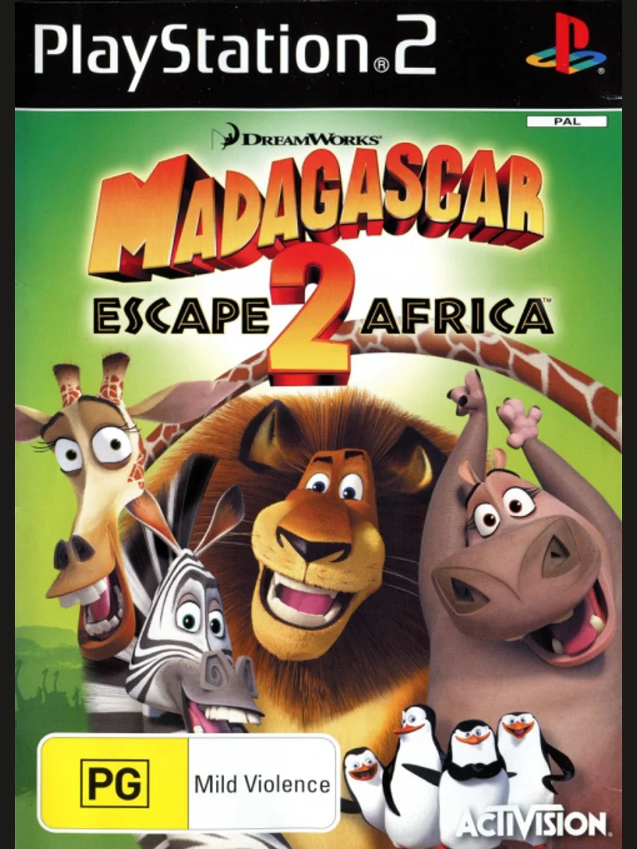 Jaquette face Madagascar: Escape 2 Africa