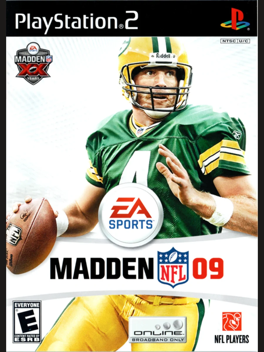 Jaquette face Madden NFL 09