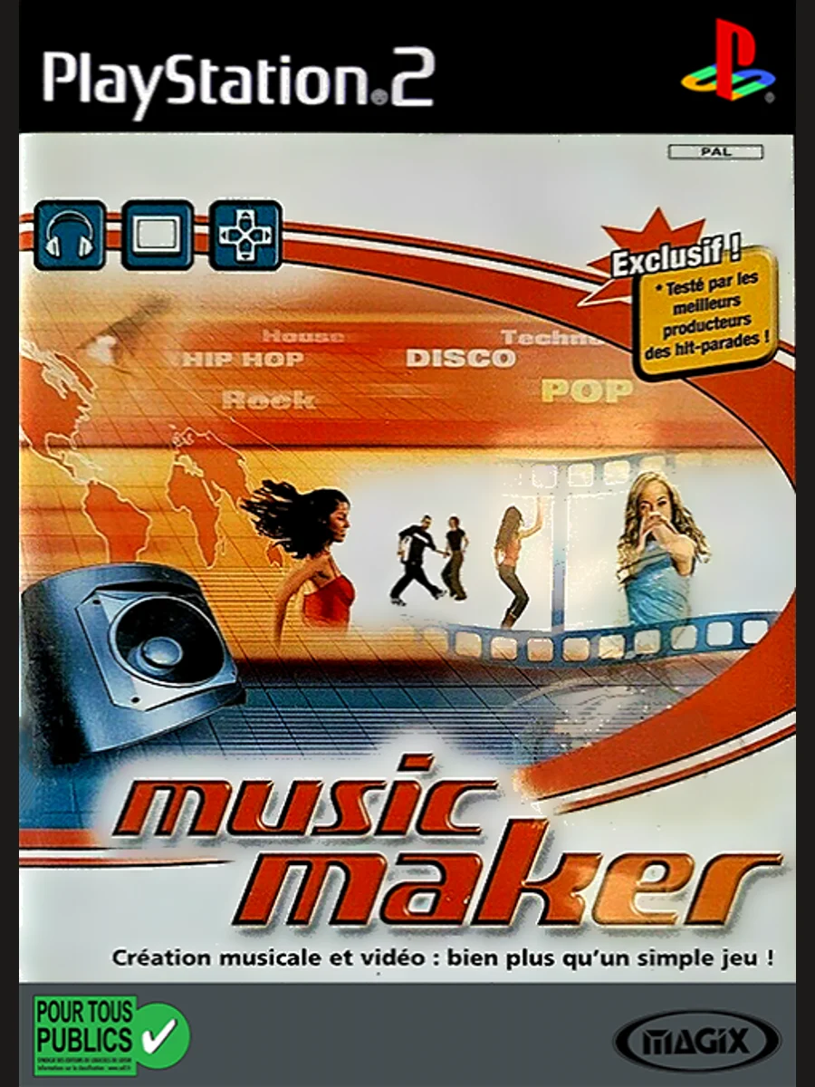 Jaquette face Magix Music Maker