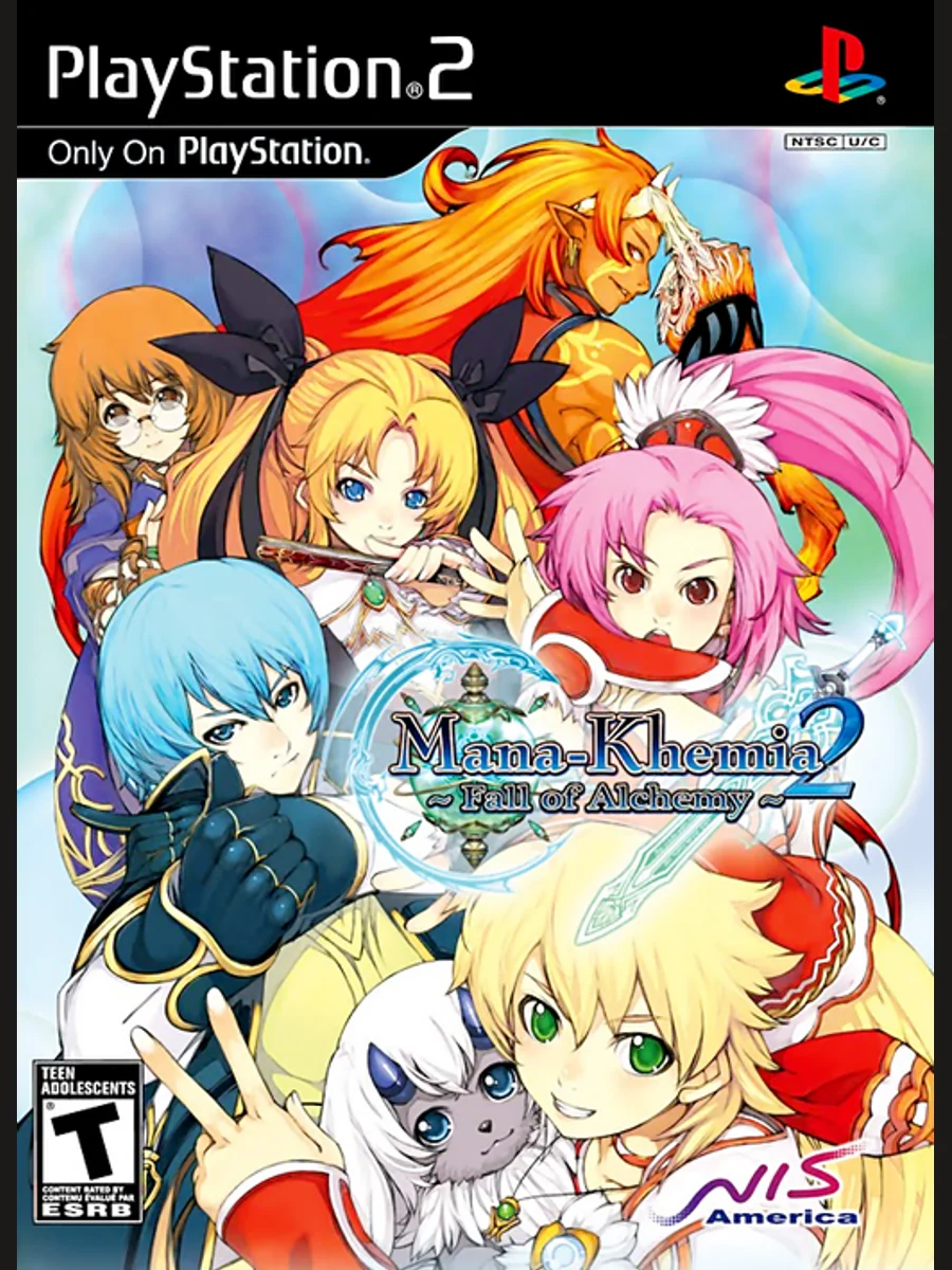 Jaquette face Mana Khemia 2: Fall of Alchemy