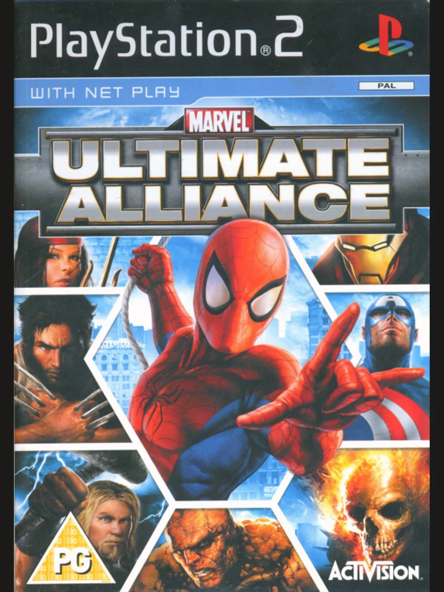 Jaquette face Marvel: Ultimate Alliance