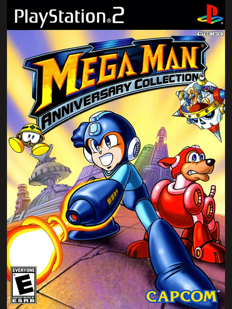 Jaquette face Mega Man Anniversary Collection