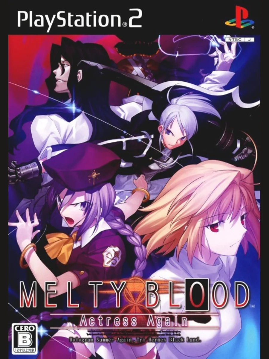 Jaquette face Melty Blood: Actress Again