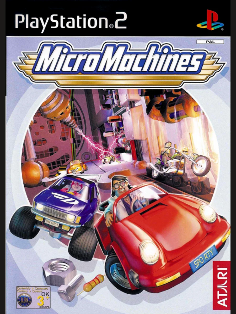 Jaquette face Micro Machines