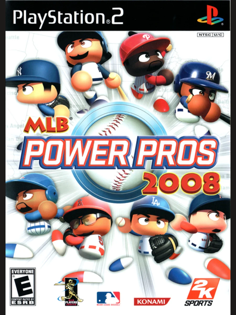 Jaquette face MLB Power Pros 2008
