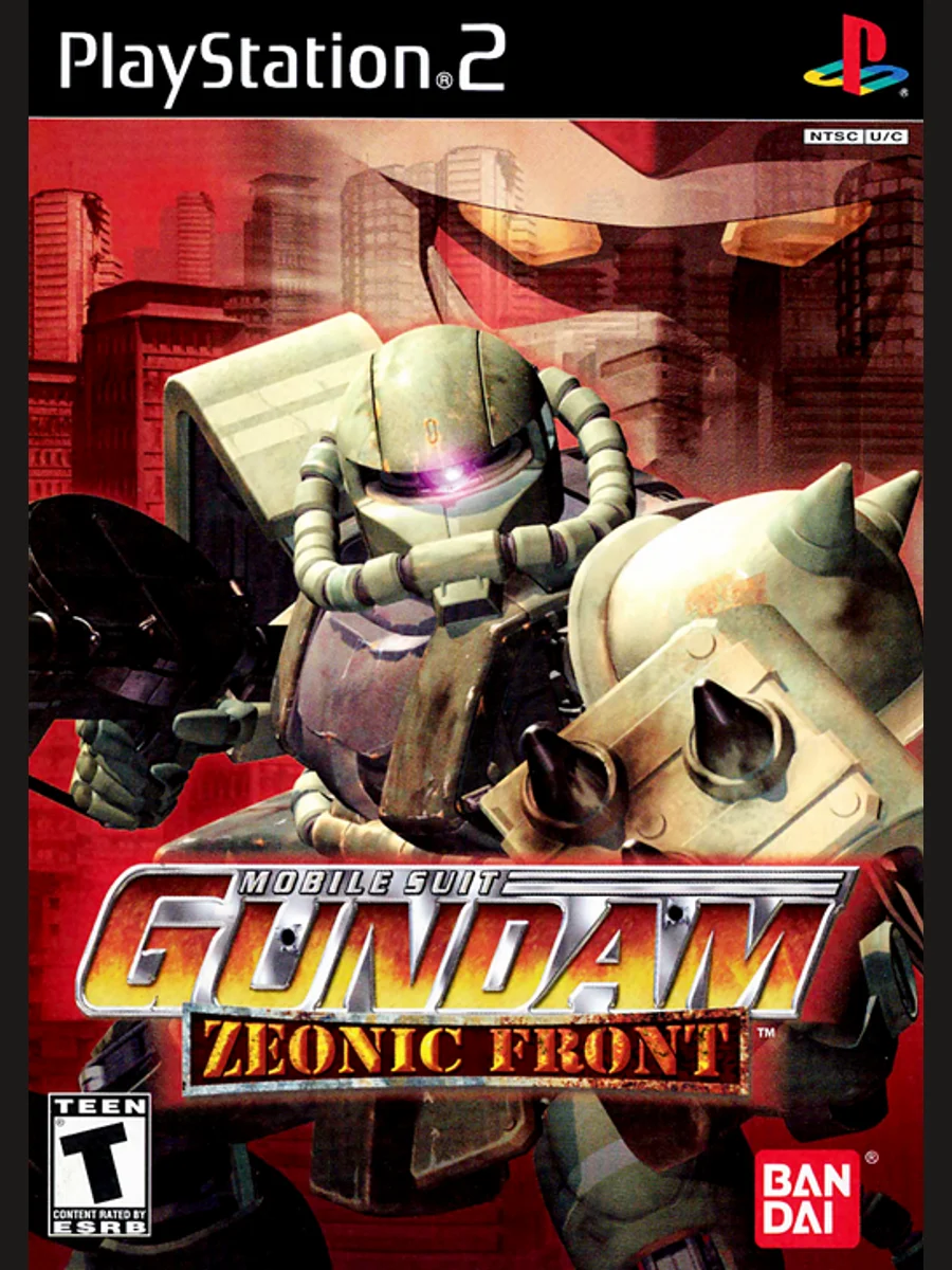 Jaquette face Mobile Suit Gundam: Zeonic Front