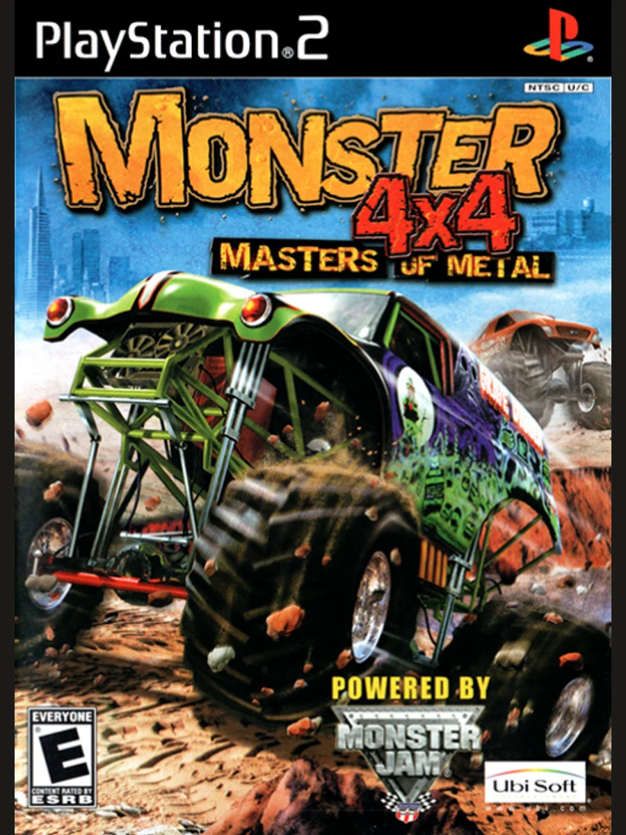 Jaquette face Monster 4x4: Masters of Metal