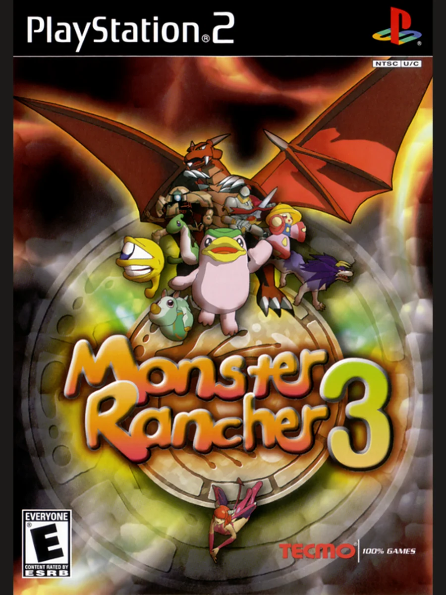 Jaquette face Monster Rancher 3