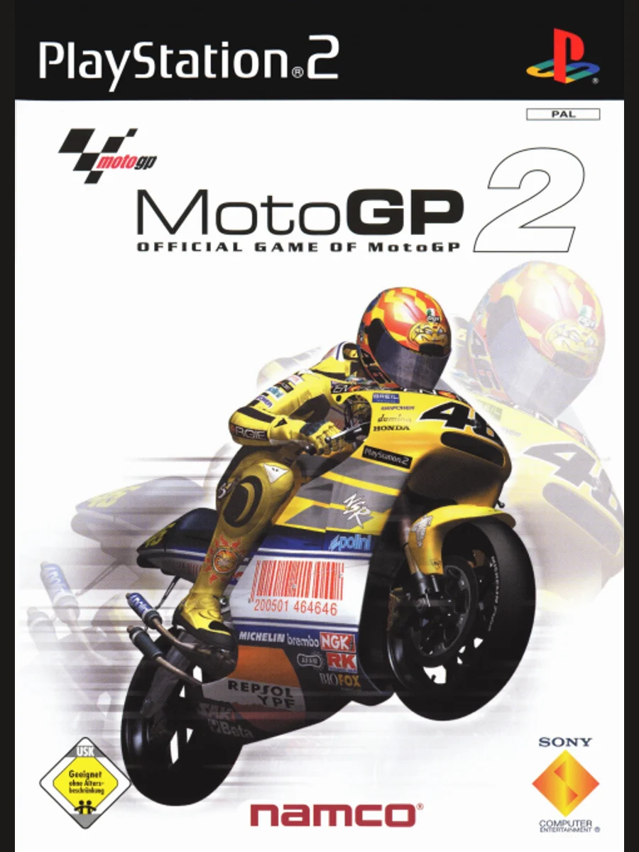 Jaquette face MotoGP 2