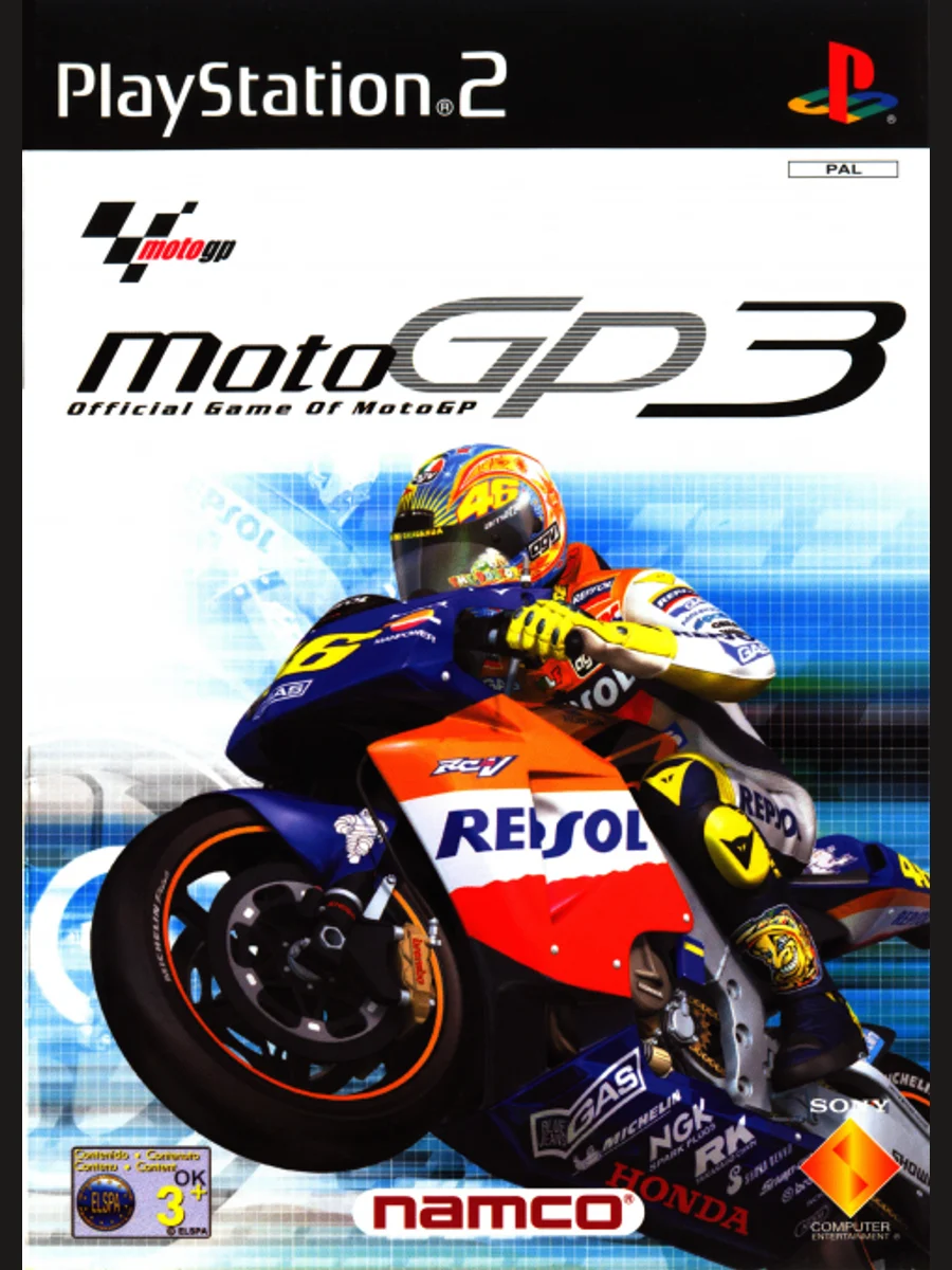 Jaquette face MotoGP 3