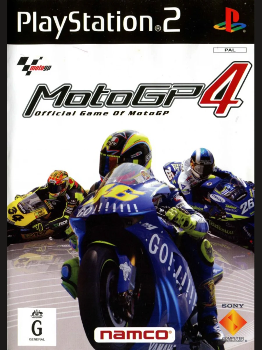 Jaquette face MotoGP 4